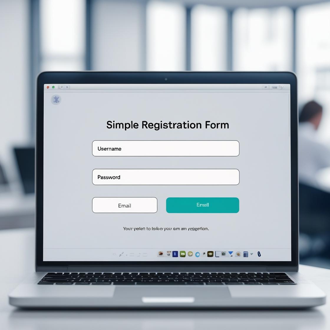 Cadastro Simples e Rápido